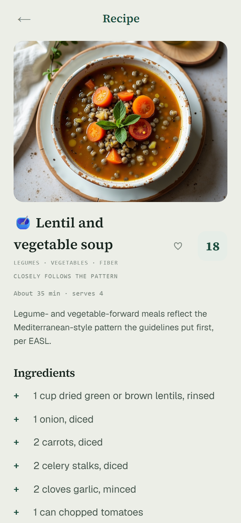 Hepatix: Simple recipes, not a project
